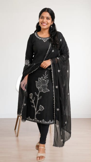CHURIDAR SET